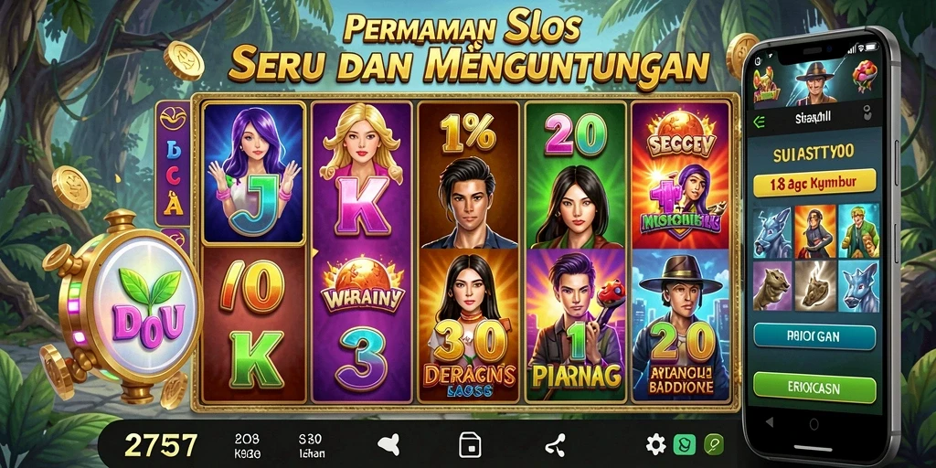 Screenshot gameplay Slot yang menampilkan pengalaman bermain yang mendebarkan.