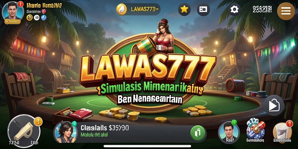 Screenshot LAWAS777 menampilkan gameplay simulasi yang seru dan interaktif.