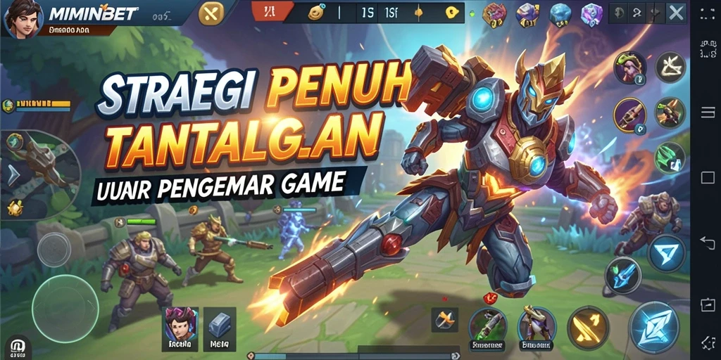 Screenshot gameplay MIMINBET dengan strategi yang mendebarkan.