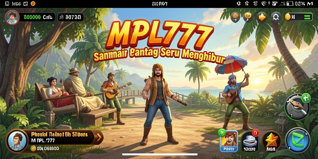Tampilan permainan MPL777 yang menyenangkan dan interaktif.