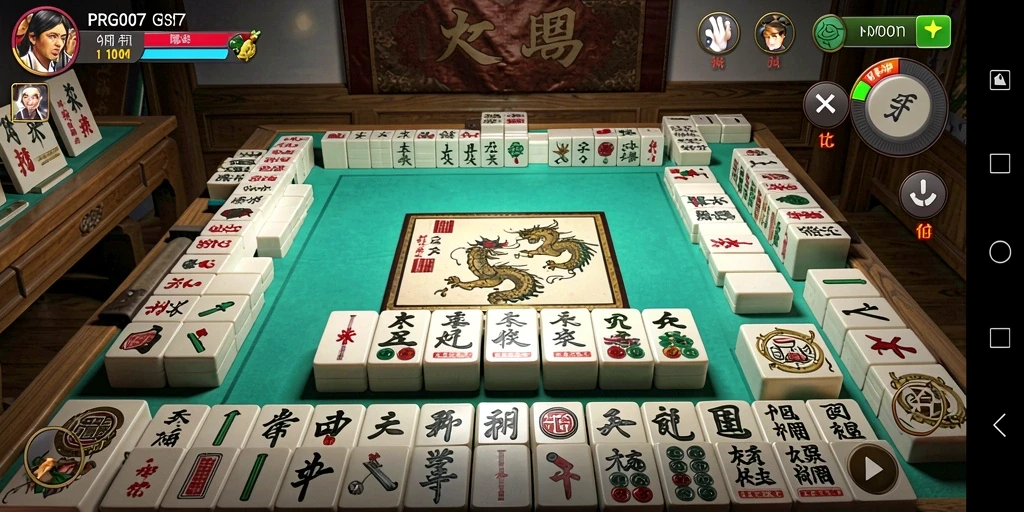 Tampilan gameplay Mahjong yang menantang dan menarik di PRG007.