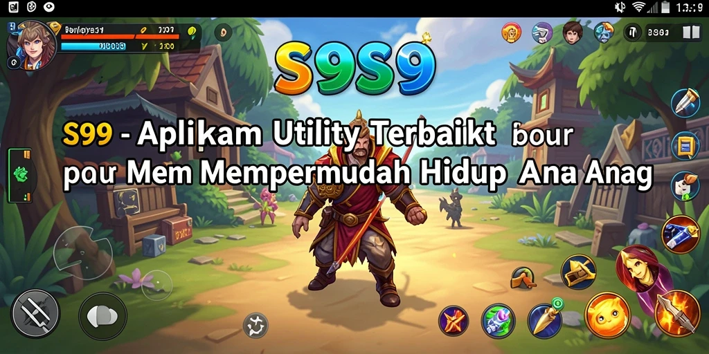 Tampilan aplikasi S9S9 yang modern dan mudah digunakan.