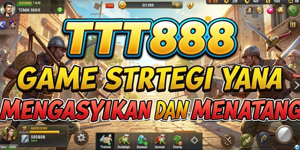 Gameplay TTT888 yang menarik dengan elemen strategi yang mendebarkan.