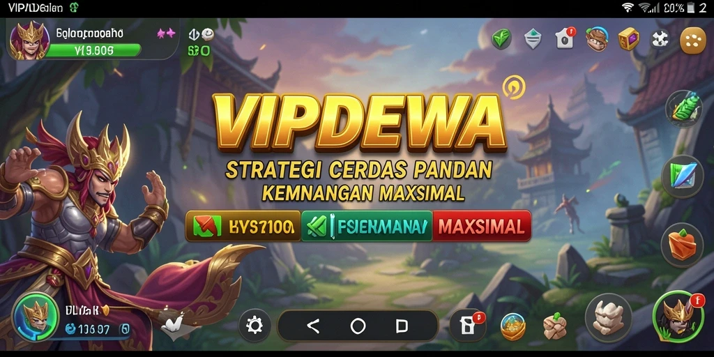Tampilan gameplay <strong>VIPDEWA</strong> yang menegangkan dan menarik dalam pertempuran strategi.